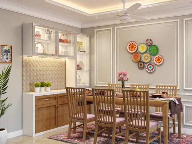 4-bhk-home-dining-room-with-built-in-crockery-unit